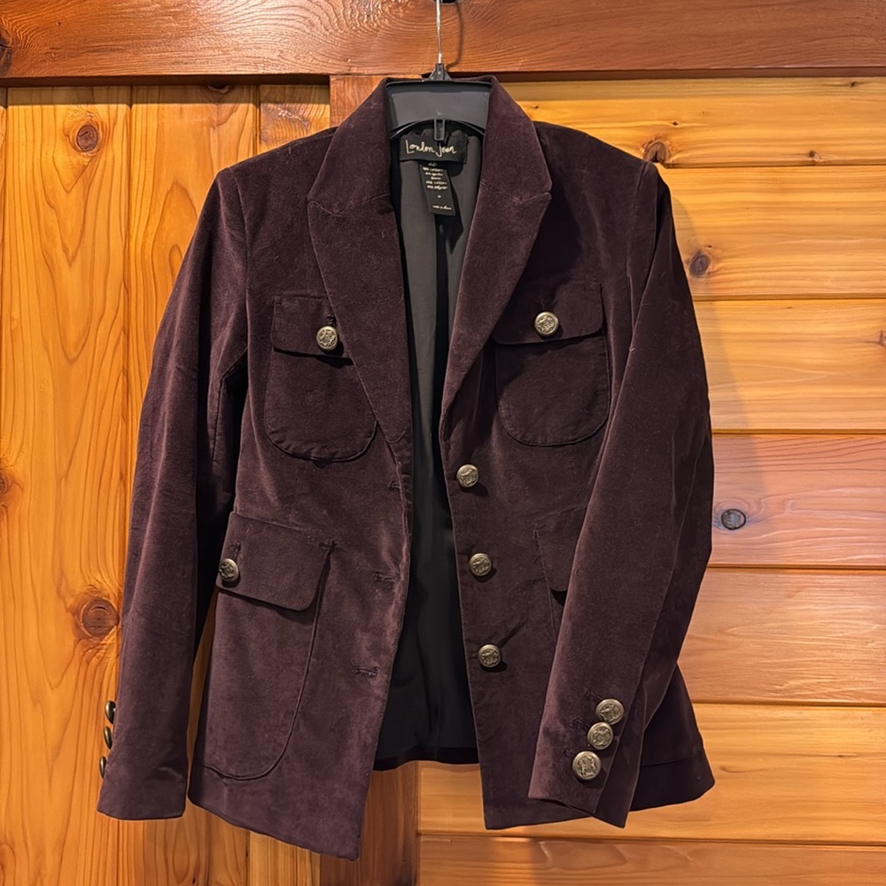 London Jean form fitting blazer by Victoria’s Secret size XXS - 0